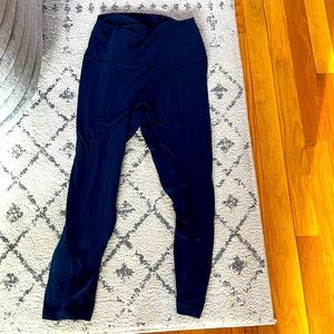 Blue Align 25” Lululemon leggings
